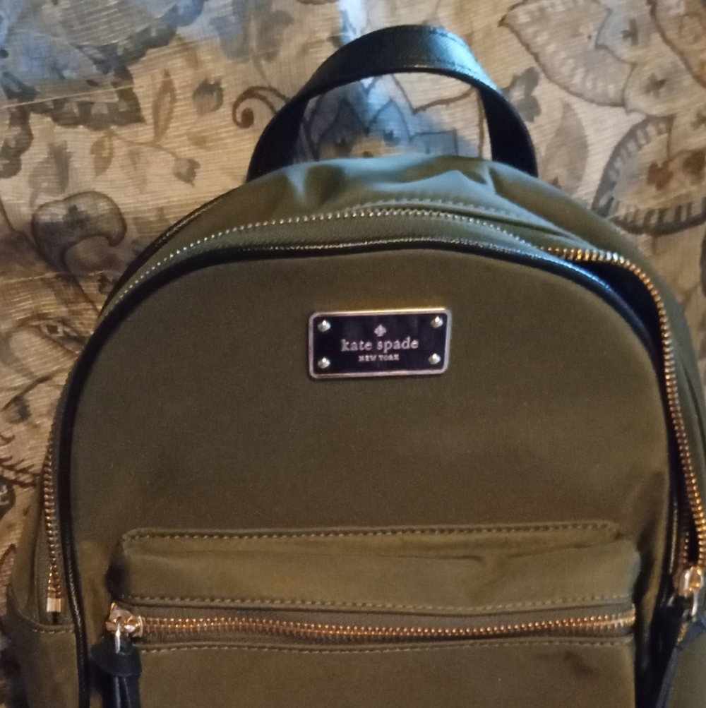 Kate Spade Back Pack Green